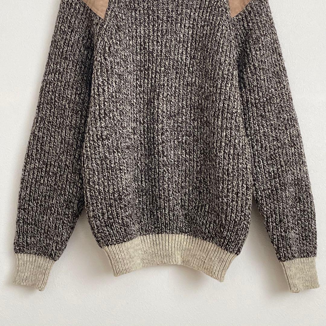 美品 Black Sheep ウールセーター 肉厚ニット 英国製