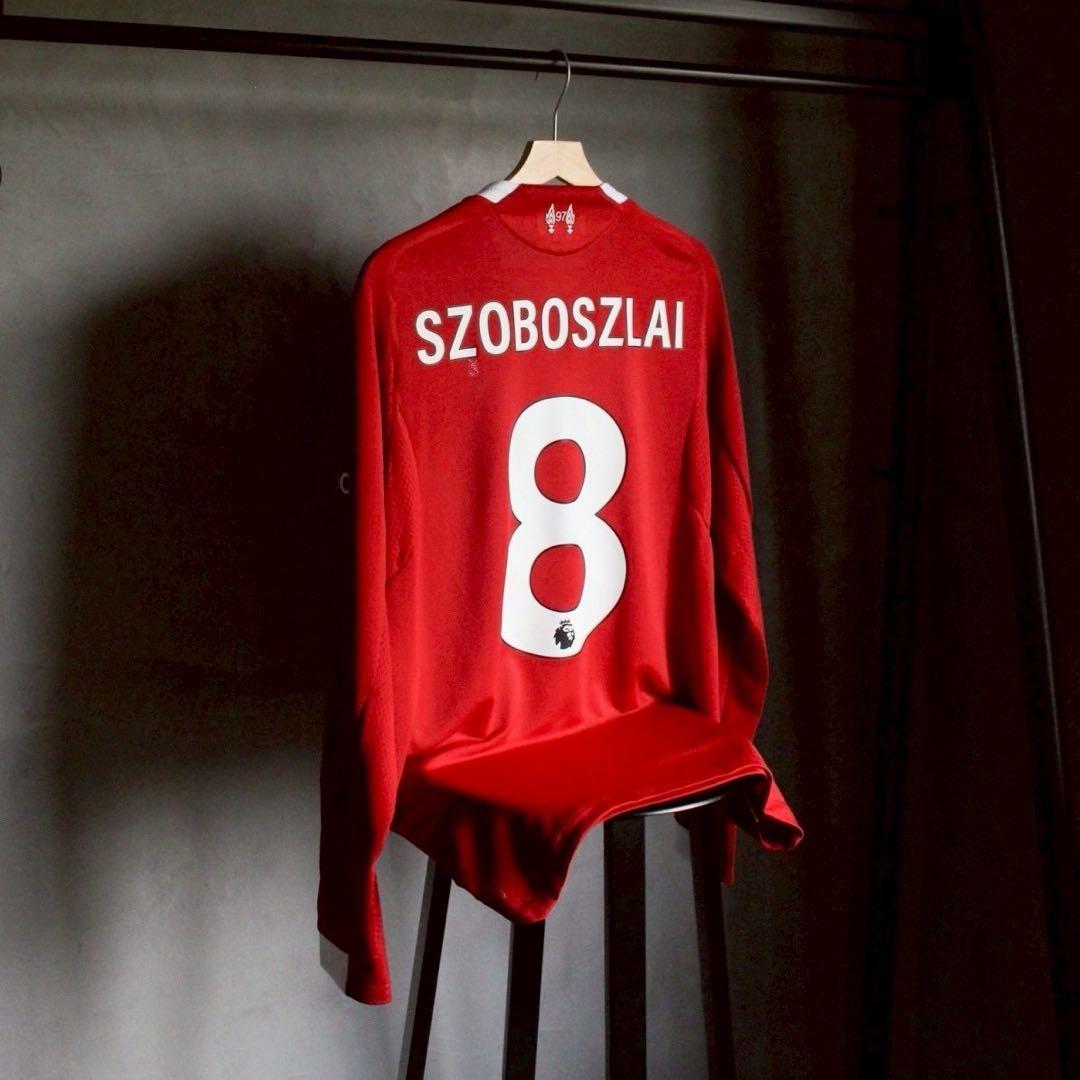 リバプール 25/26 ユニフォーム ホーム 長袖 オーセンティック ソボスライ