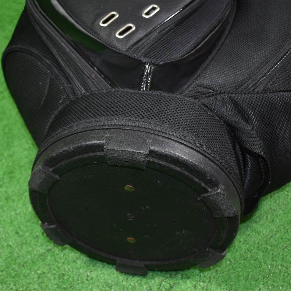 adidas アディダス ゴルフ キャディーバック９型【ブラック】訳あり品！