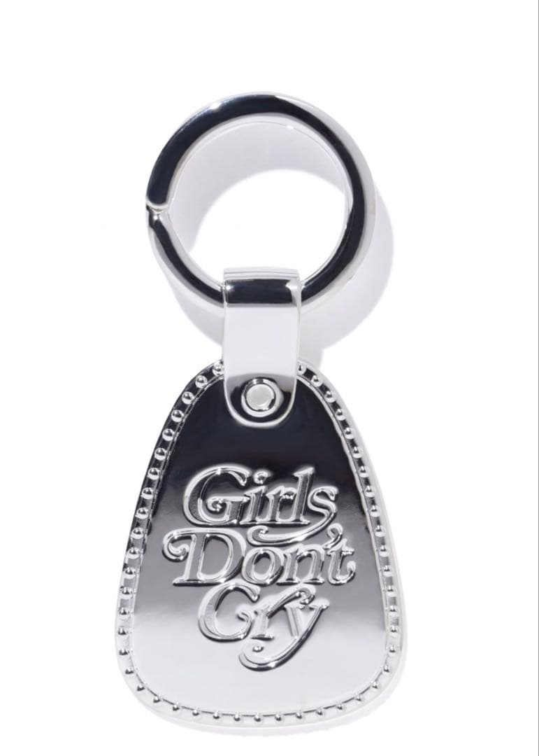 小物 Girls Don't Cry Key Ring Silver925