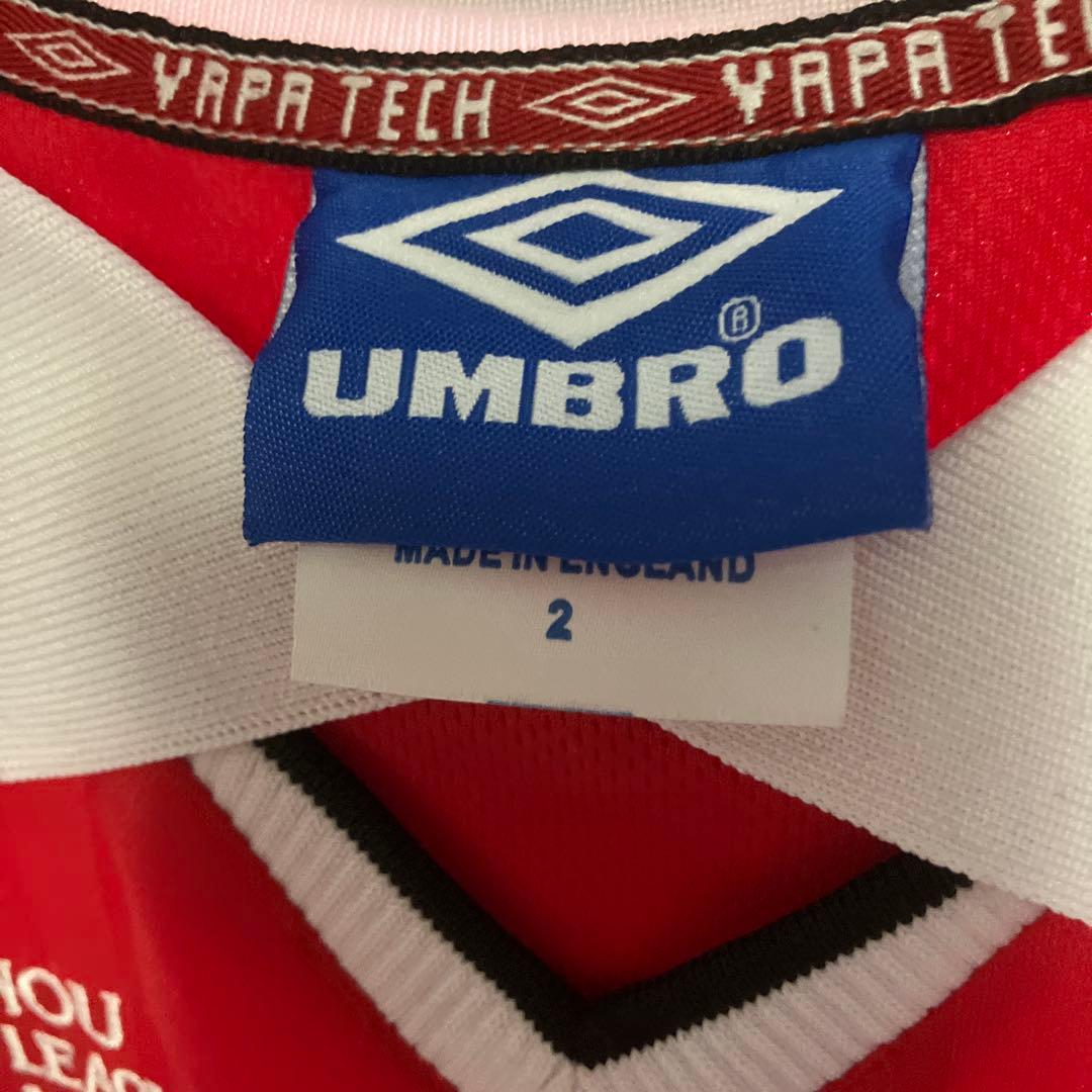 Umbro マンチェスターU ベッカム 1999 レッド