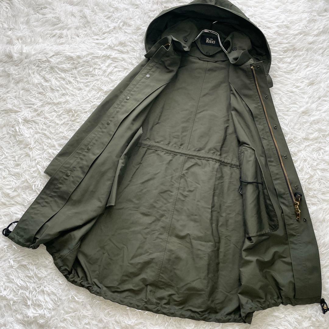 THE RERACS ザリラクス モッズコート ロング カーキ 36