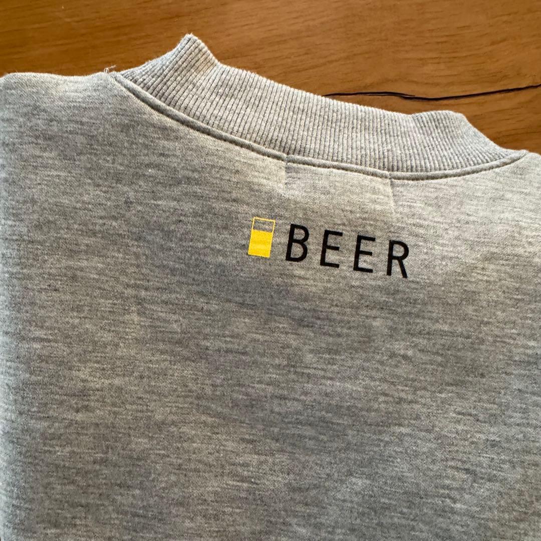 肉*丸様 BEERゴルフ モックネックプルオーバー グレー