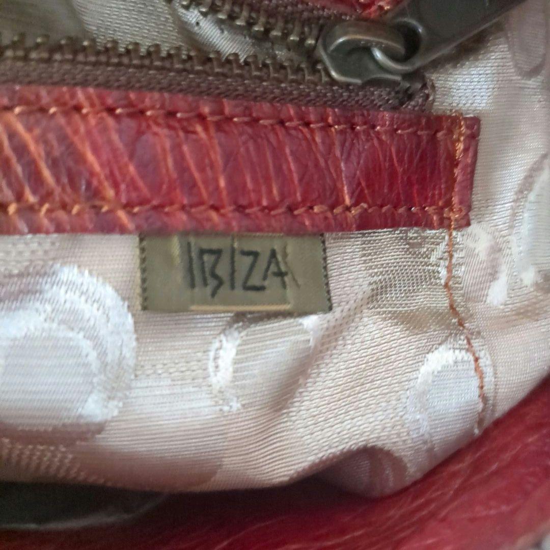 IBIZA/イビザ　希少✨️　オーストリッチ　特殊染め加工　バッグ