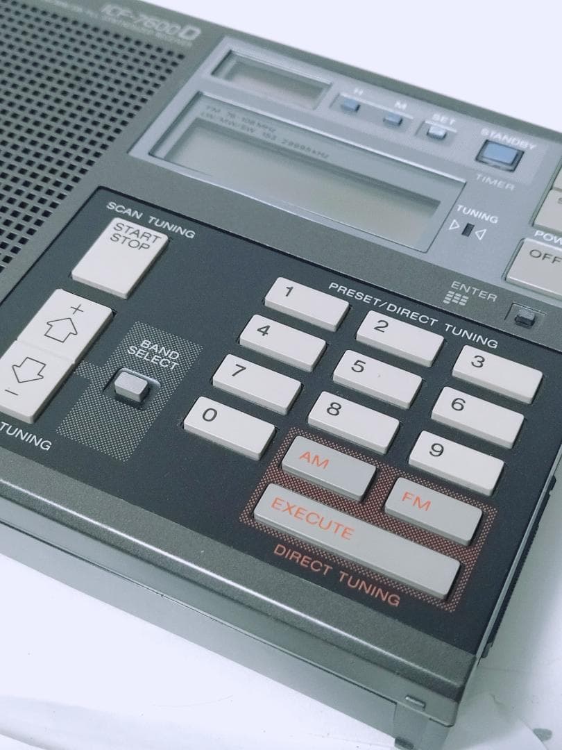 SONY ICF-7600D ラジオ 動作品