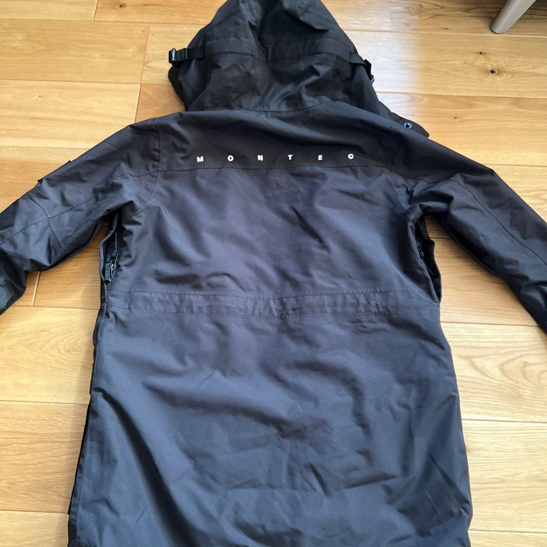 MONTECスノボジャケット XS ブラック