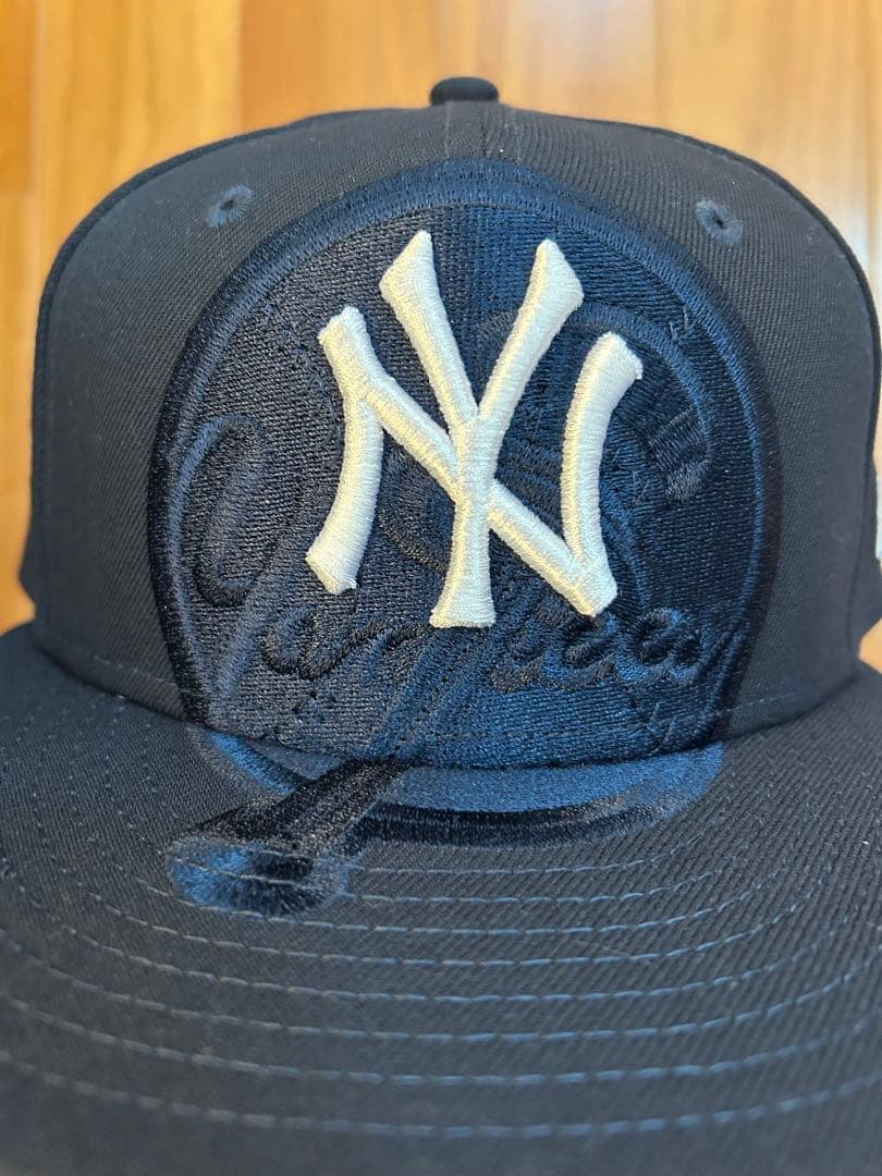 新品未使用 ヤンキース ニューエラ59FIFTYキャップ シャドウロゴ
