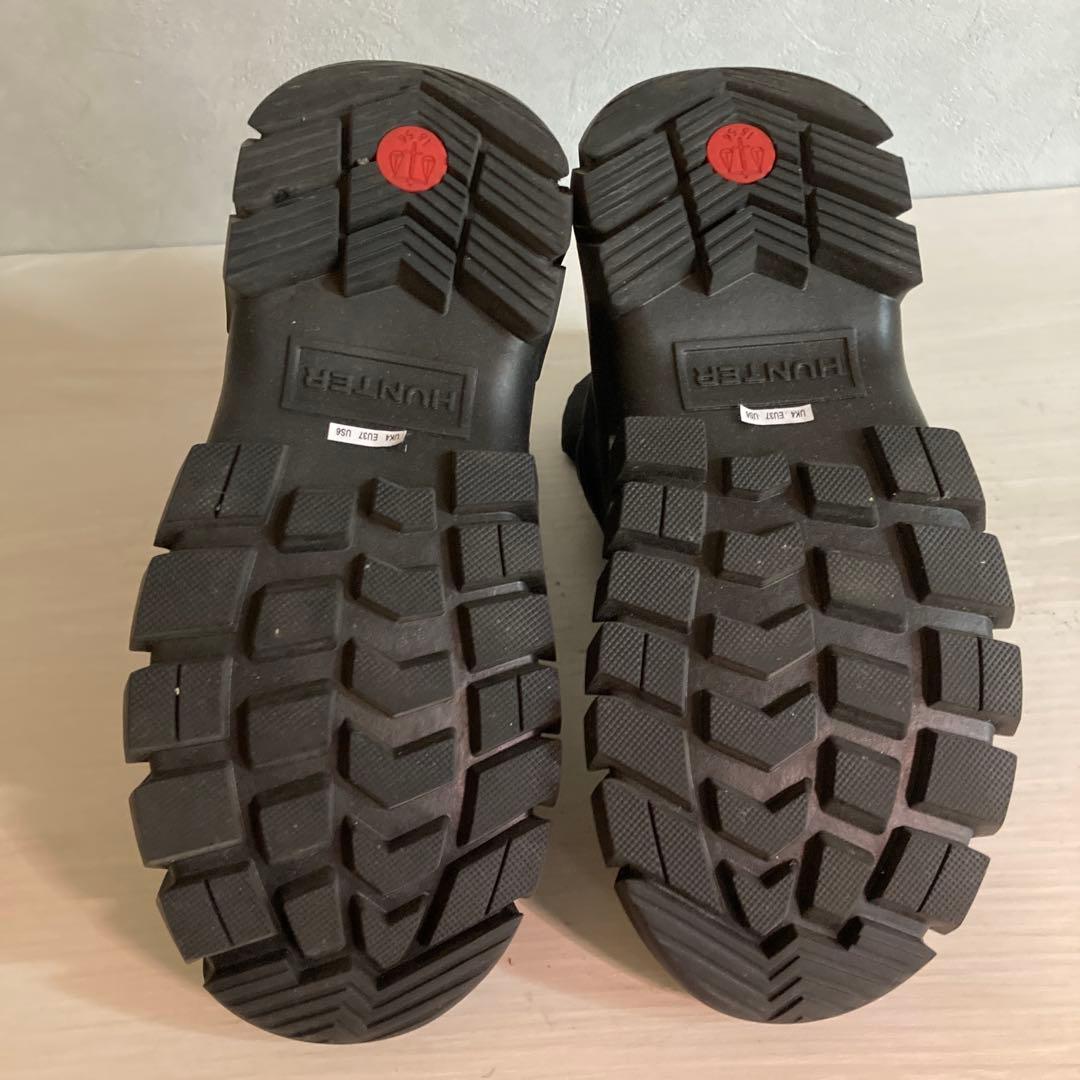 美品 箱付き HUNTER ハンター スノーブーツ 22.5cm ブラック