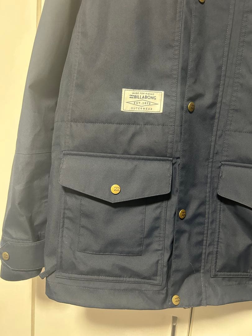 【美品】BILLABONG TADASHI FUSEMODEL ネイビー M