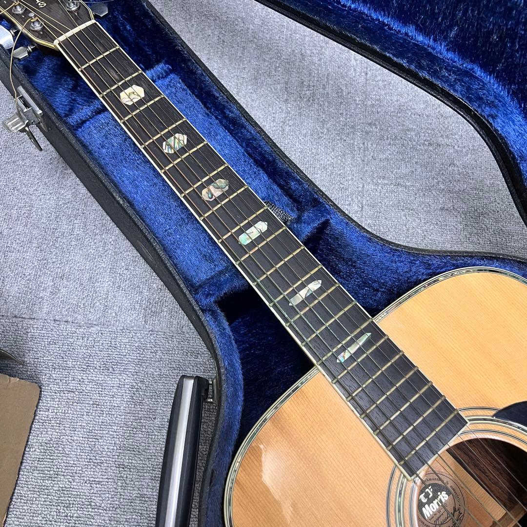 モーリス Morris W-50 アコースティックギター ハードケース付き