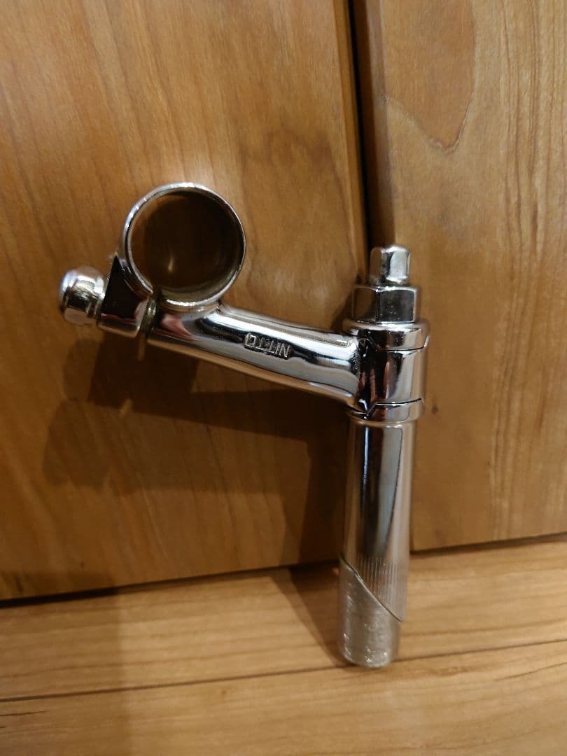 貴重なNITTO 天返し鉄ステム 旧車ピストに