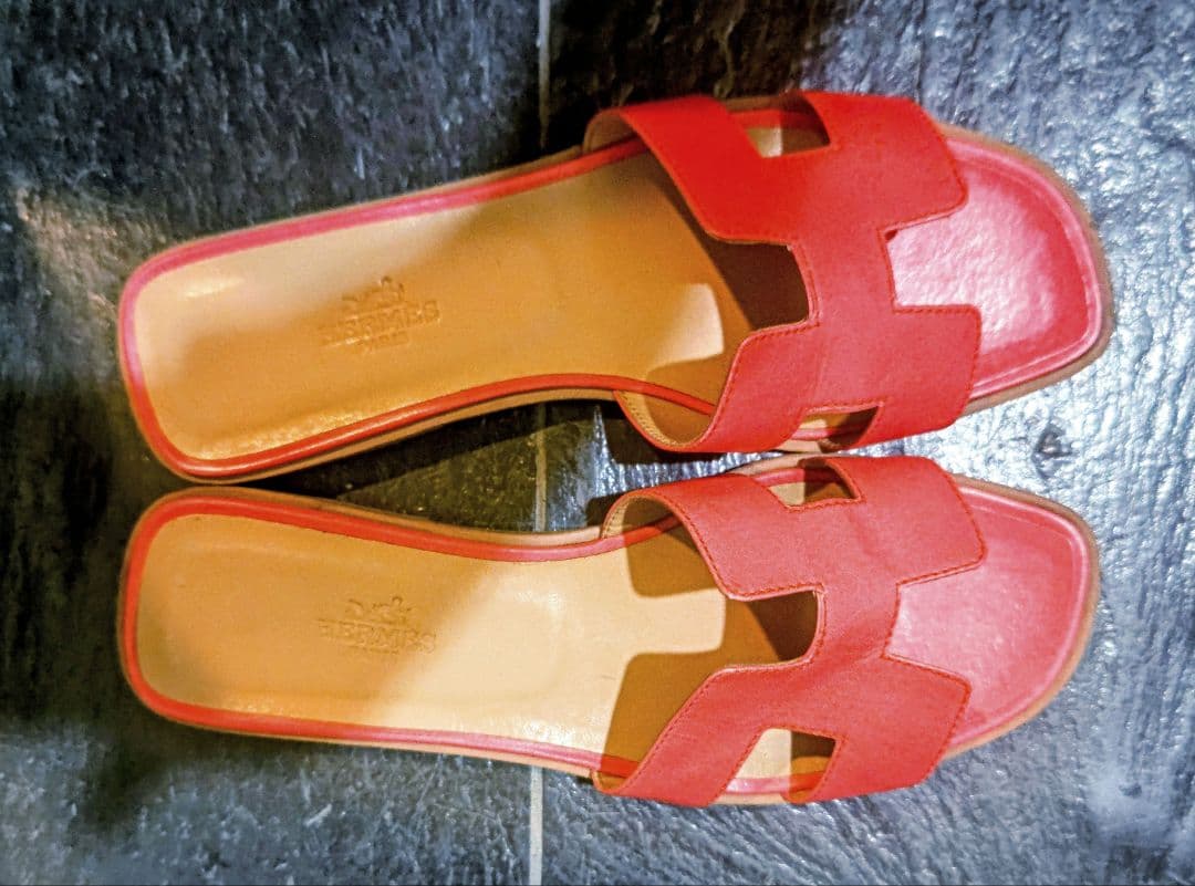 緊急値下げ！エルメス　美品　オラン　37　お箱入