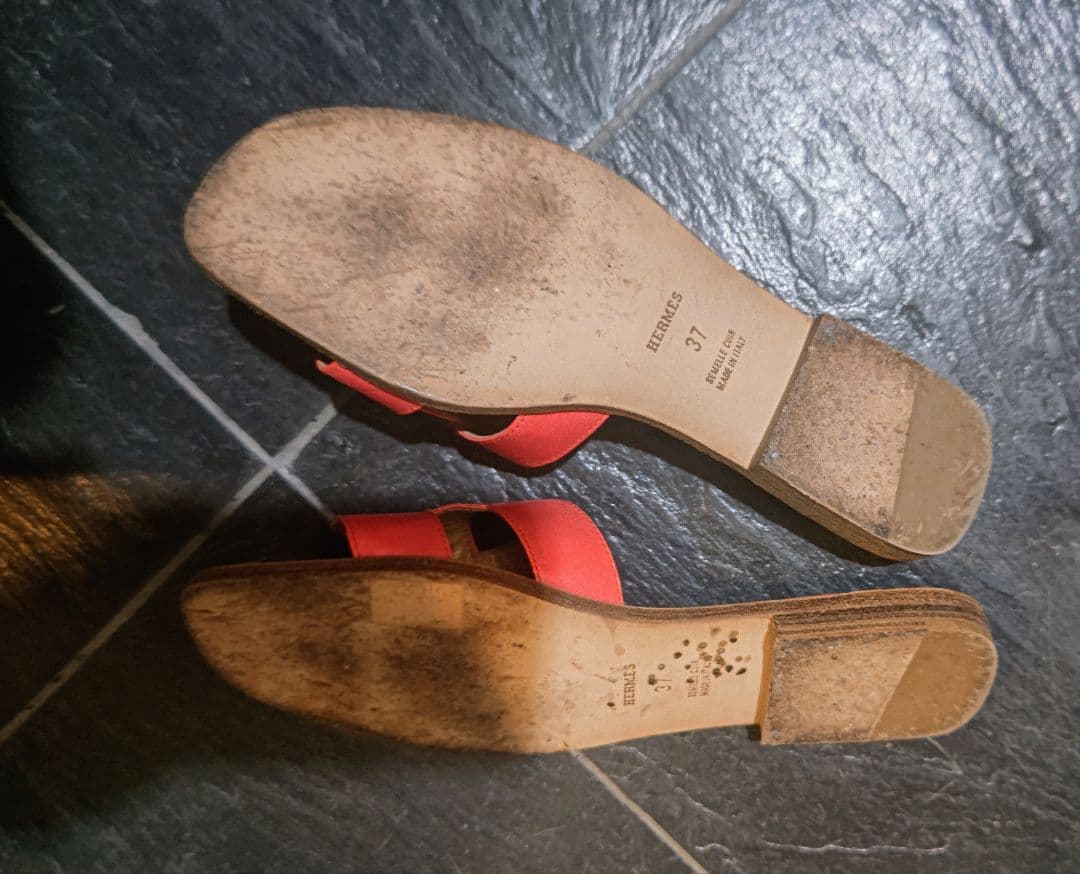 緊急値下げ！エルメス　美品　オラン　37　お箱入