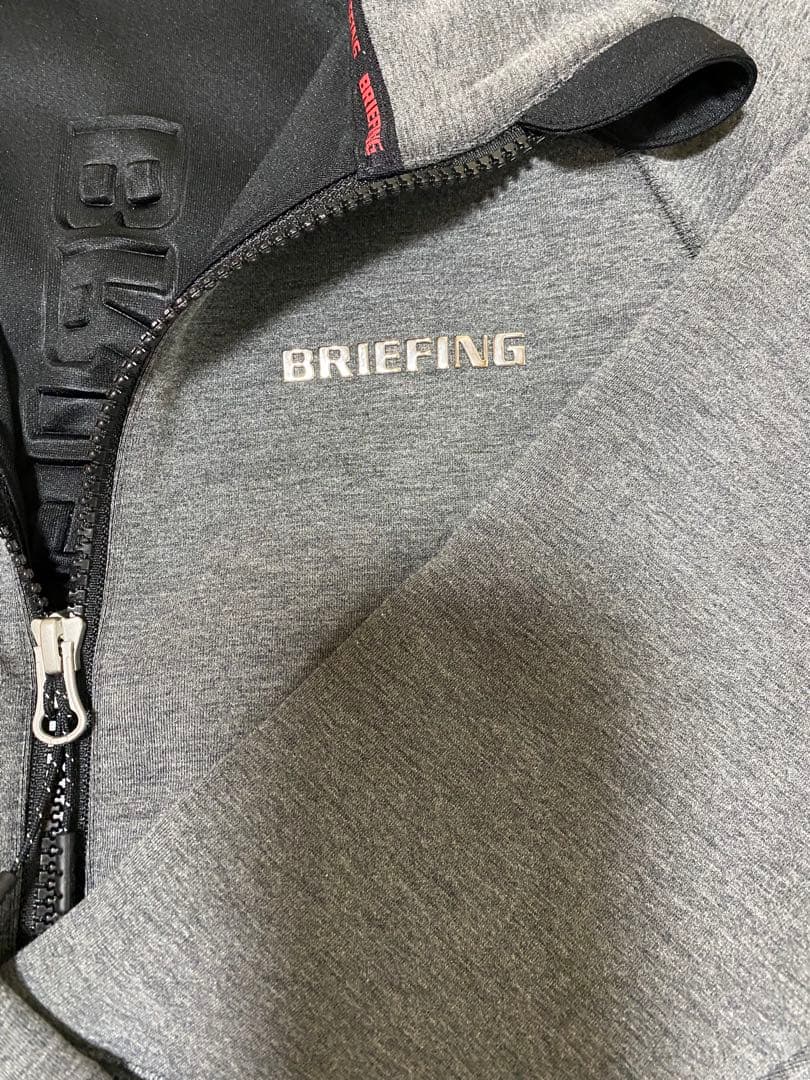 BRIEFING GOLF レディースセットアップ　ゴルフウェア　グレー　Ｓ
