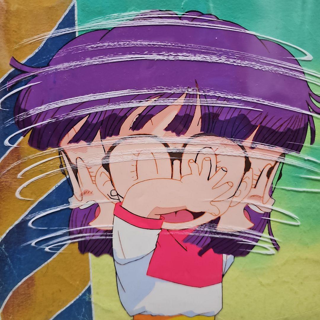 Dr.スランプ アラレちゃん セル画2枚+背景