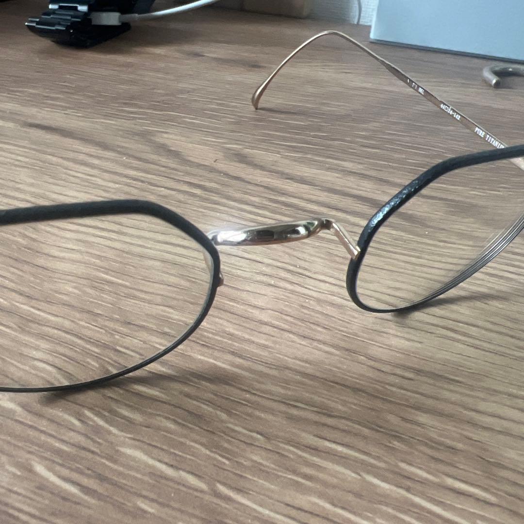金子眼鏡 KV-7k? BK L メガネ