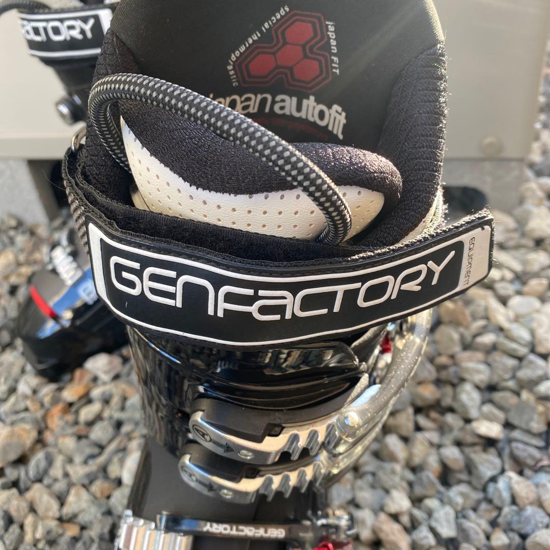 【美品_即日発送】GENFACTORY BUMPS 7 スキーブーツ26.0cm