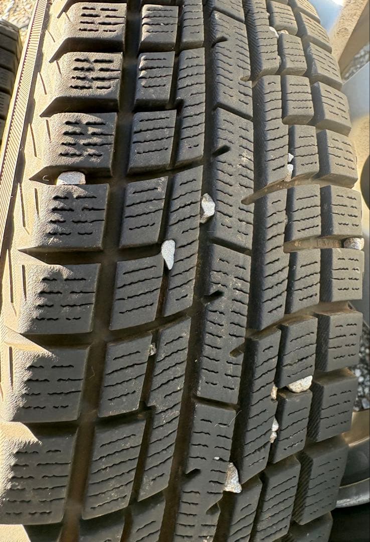 軽自動車用、スタッドレスタイヤ&アルミセット　2本　145/80-13 2本