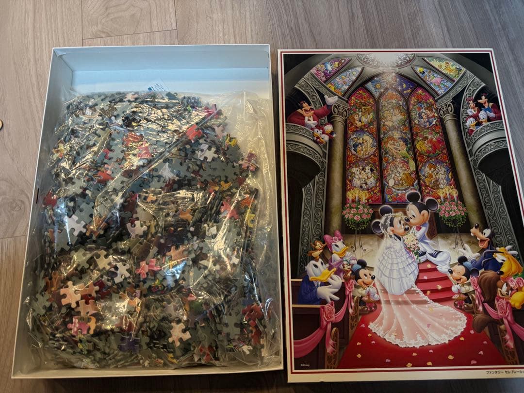 Disney ミッキー ミニー 結婚式 ジグソーパズル 2000ピース
