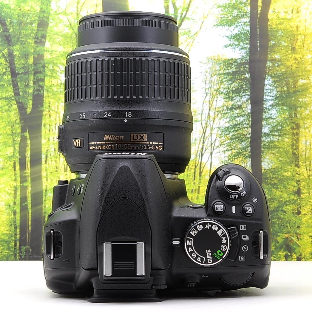 ショット数3025枚！スマホ転送セット☆ニコン D3100☆ガイド機能つき