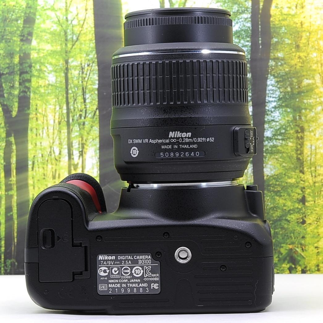 ショット数3025枚！スマホ転送セット☆ニコン D3100☆ガイド機能つき