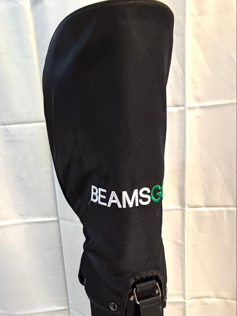 BEAMS GOLF スタンド付き キャディバッグ ブラック クラブケース