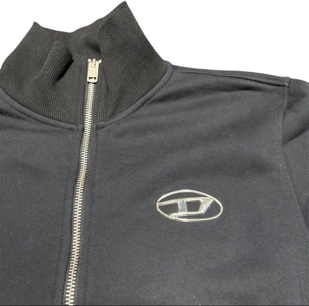 n*e様 DIESEL ジップアップコットンスウェット S-GINNI-ZIP-