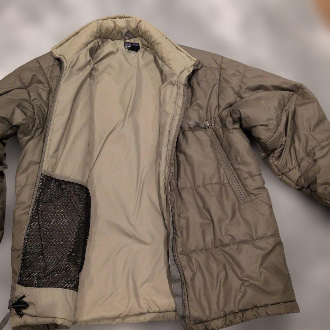 00s パタゴニア パフジャケット 2001年 カーキ オリーブ グリーン L