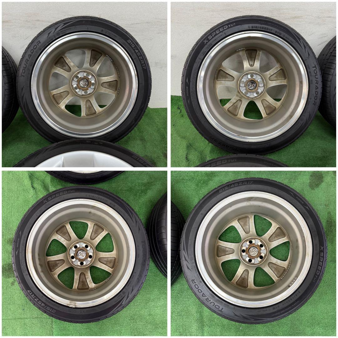 トヨタ プリウス30 純正 17インチ ホイール/タイヤ プリウス50