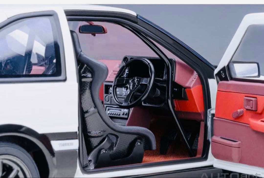 オートアート 頭文字D スプリンター トレノ プロジェクトD Ver. AE86