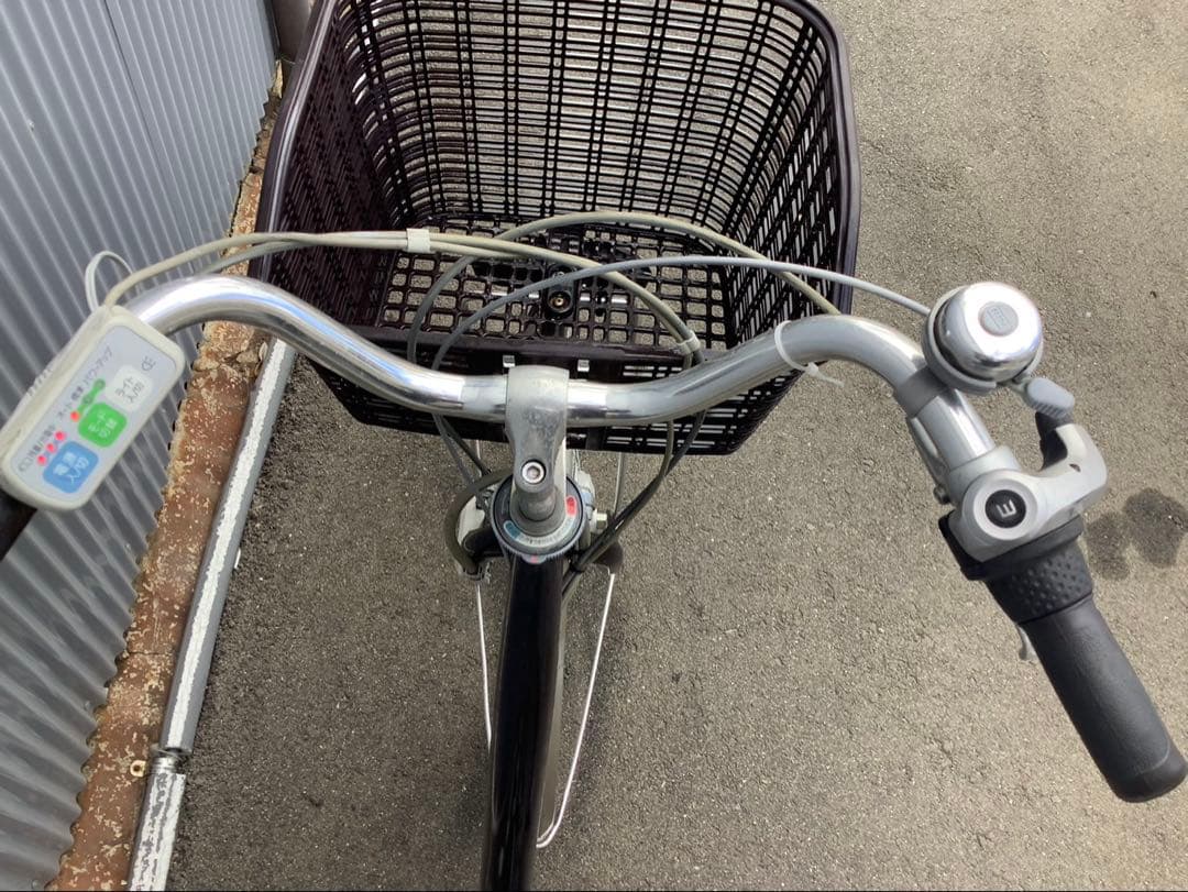 サンヨー新機種電動アシスト自転車eneloop bike26インチブラウンアルミ