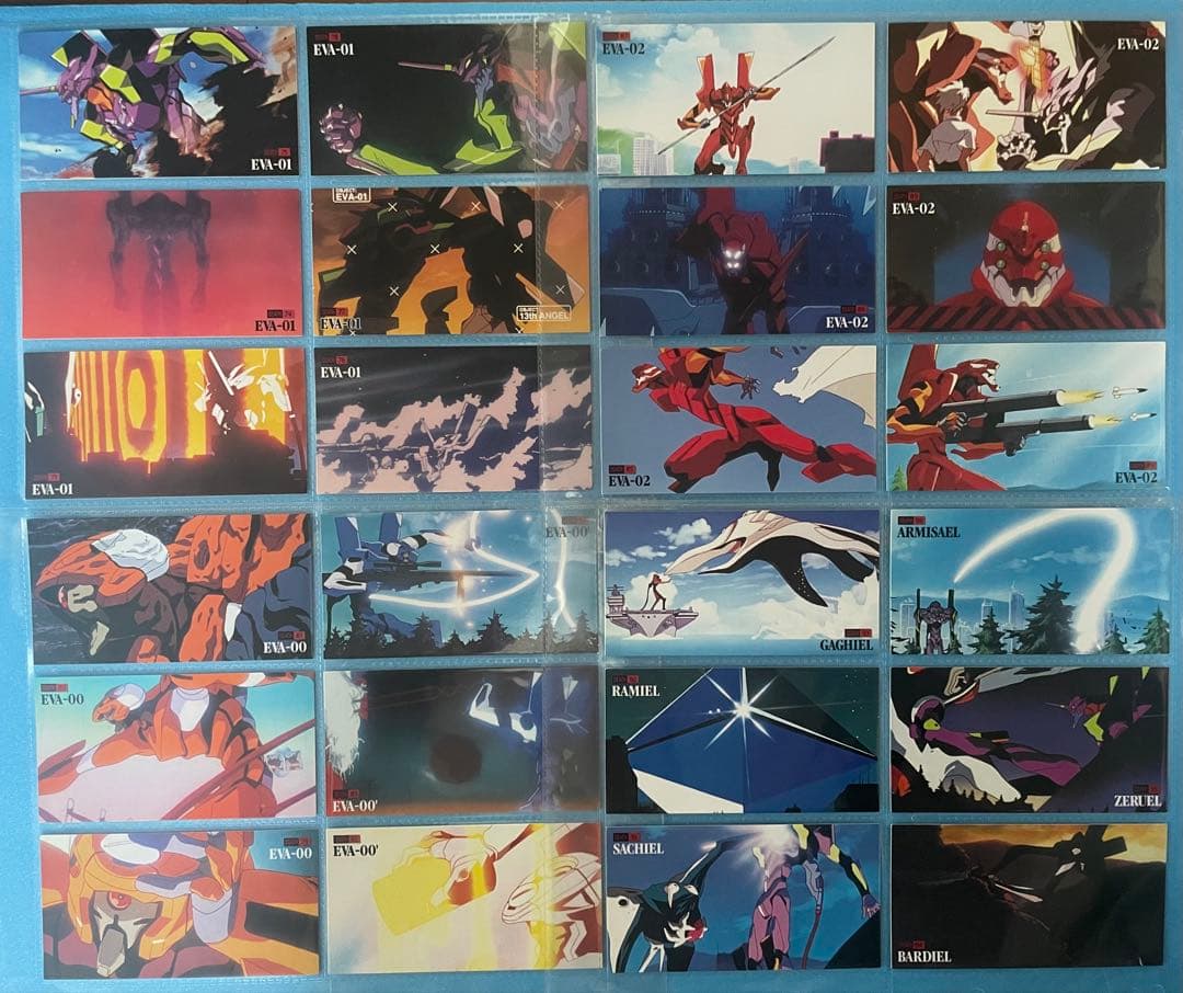 劇場版エヴァンゲリオン　カードダスマスターズワイド　265枚　コンプリート
