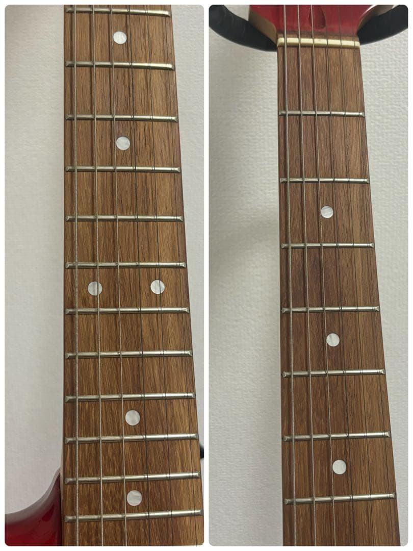 Jelly Belly BEAN IN THE USAエレキギター レッド