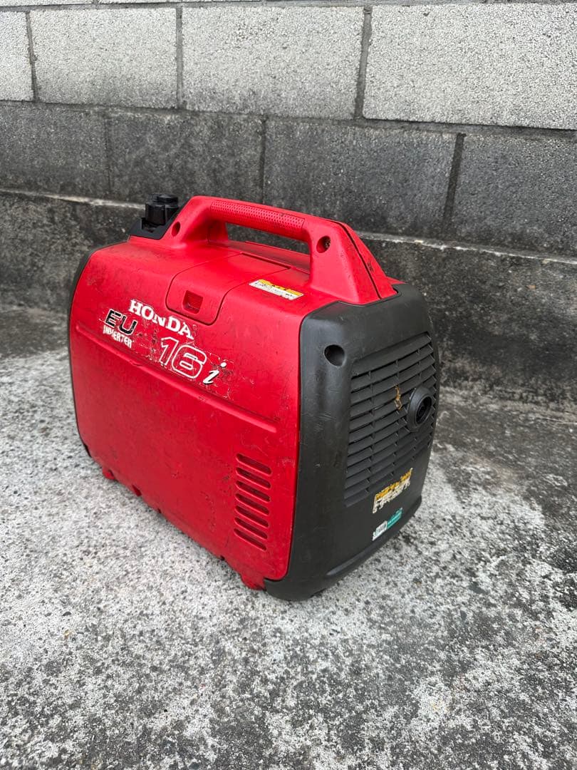 （動作確認済み）特選ホンダインバーター発電機 EU16i エンジンOK!!