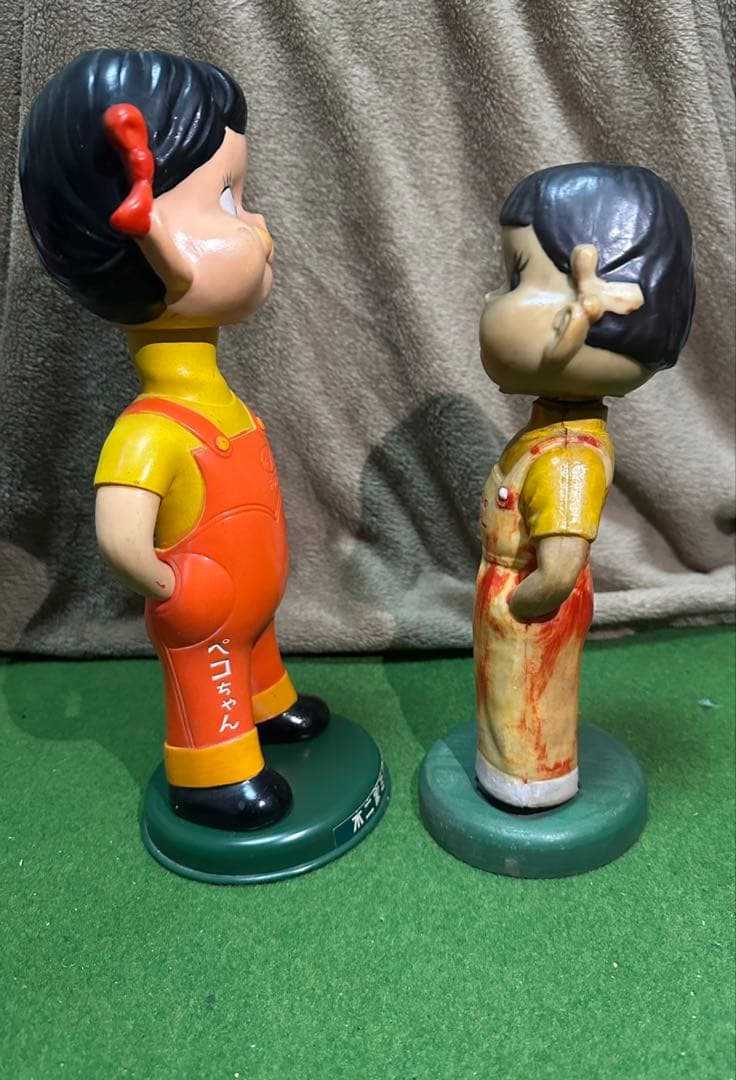 超希少　ぺこちゃん首振り人形