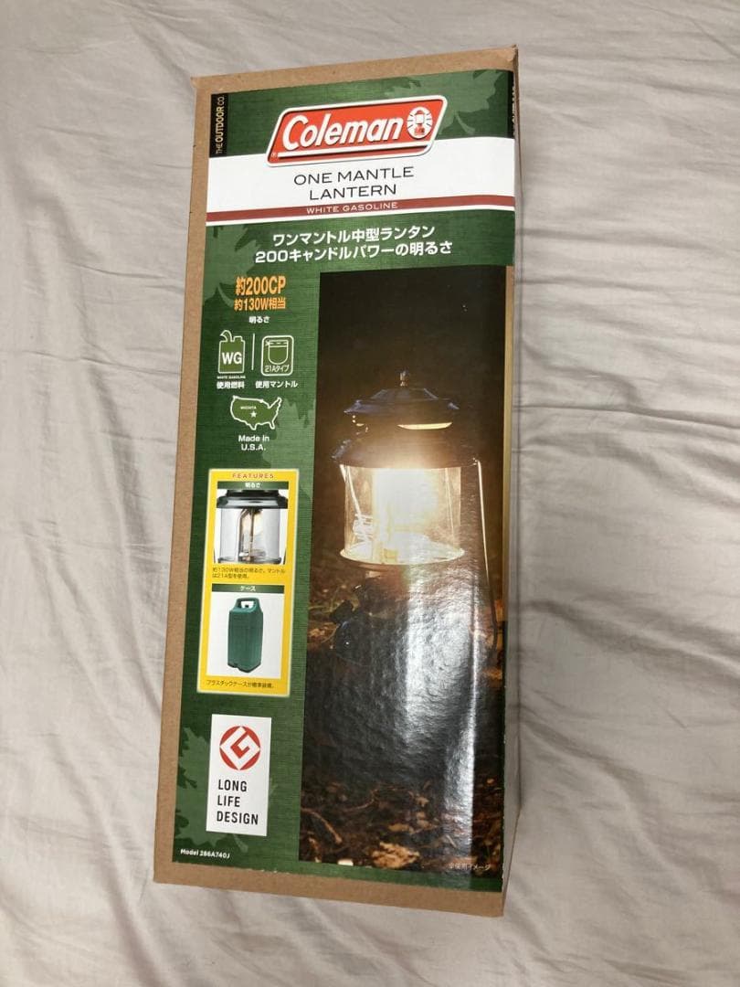 コールマン ワンマントルランタン(ケース付) 286A740J 2021年2月
