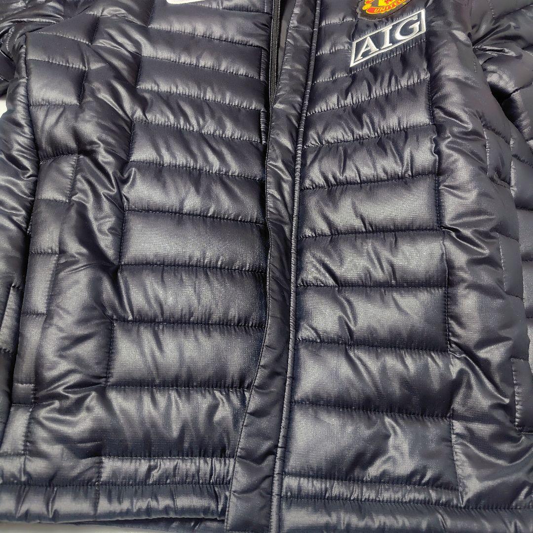 ナイキ　サッカー　マンチェスターユナイテッド　ダウンジャケット　中綿ジャケット