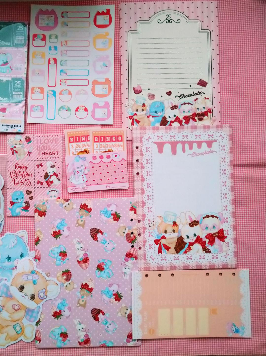 レトロアニマル　紙ものセット