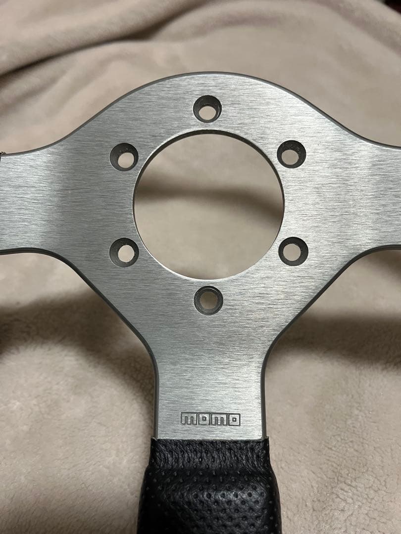 momoファイターウッド＆レザー コンビ35cm