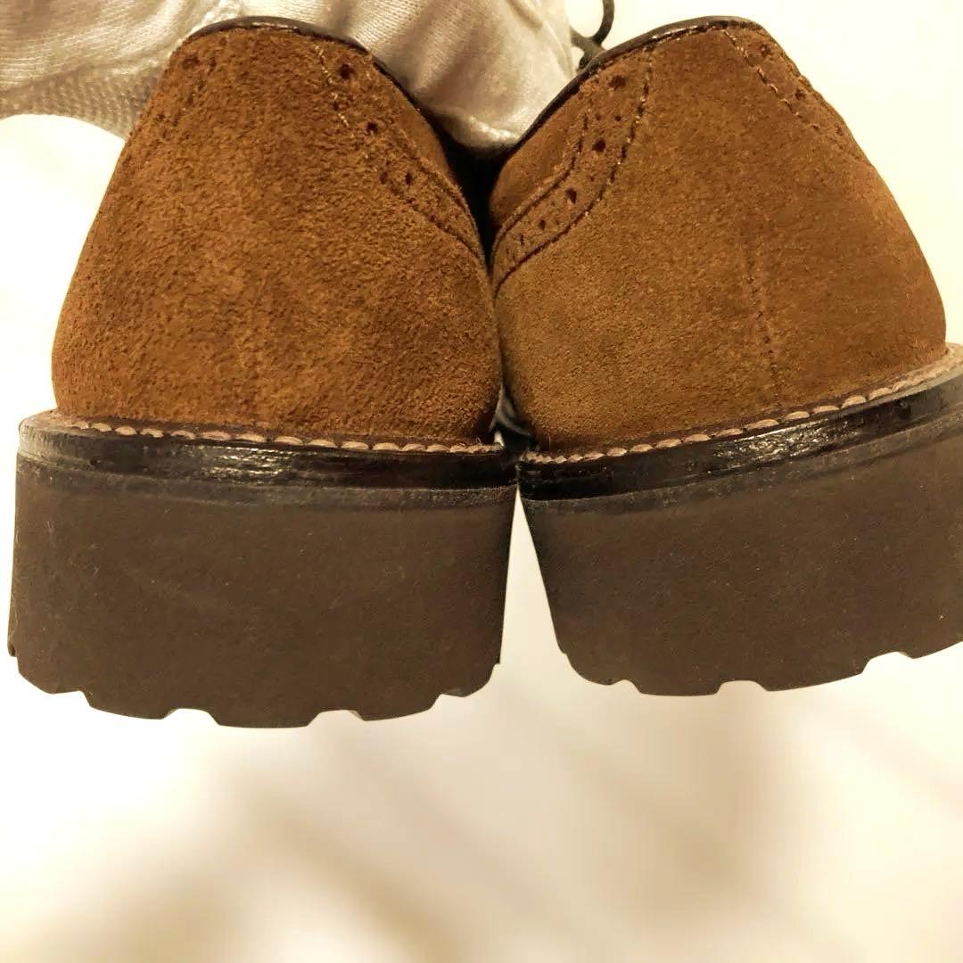 [ほぼ新品]✨REGALリーガル スウェード✨ウィングチップシューズ ローファー