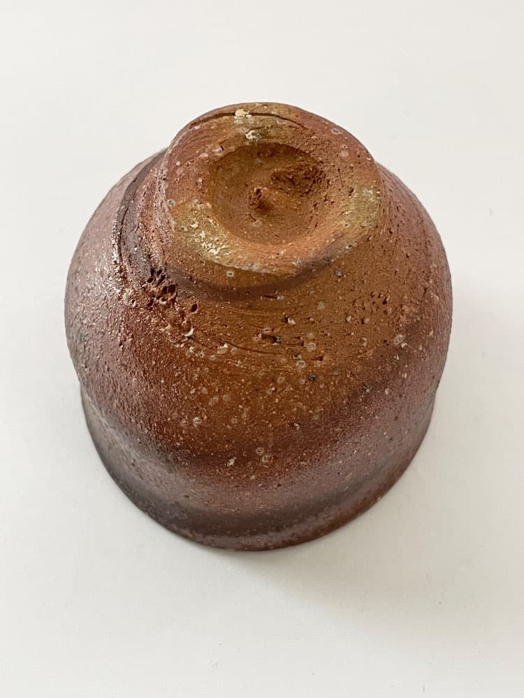 ■人間国宝・山田常山(三代)／常滑 自然釉ぐい呑