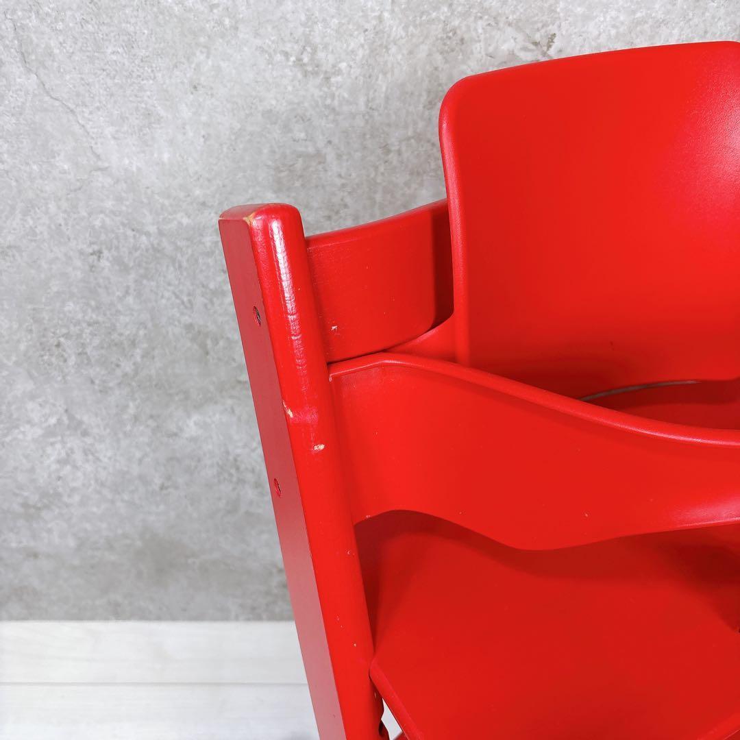 STOKKE ストッケ トリップトラップ シリアルNo3 レッド ベビーセット