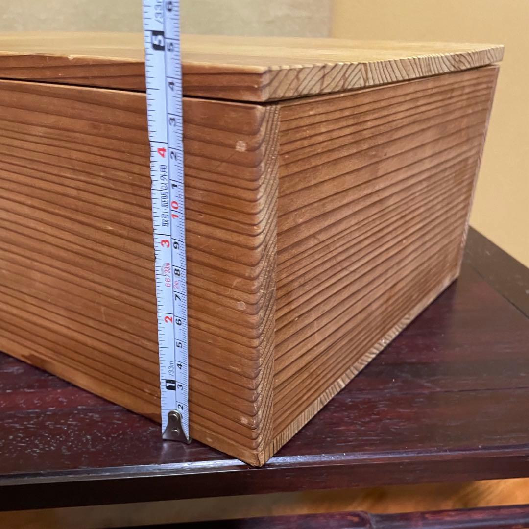 【激レア品】白木の生舟 [特大] 蕎麦保存箱 蕎麦道具 古民具 ビンテージ