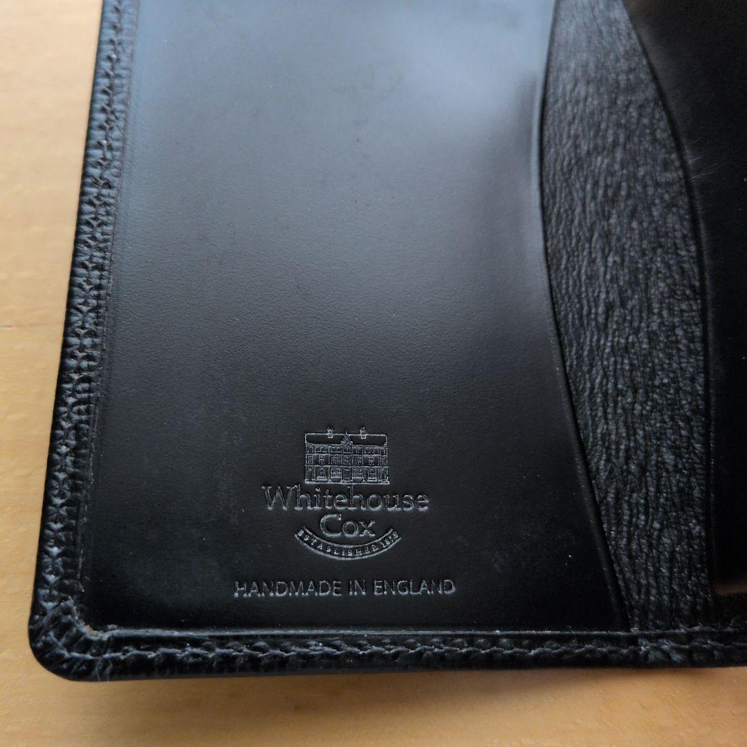 Whitehouse Cox 名刺入れ ブラック