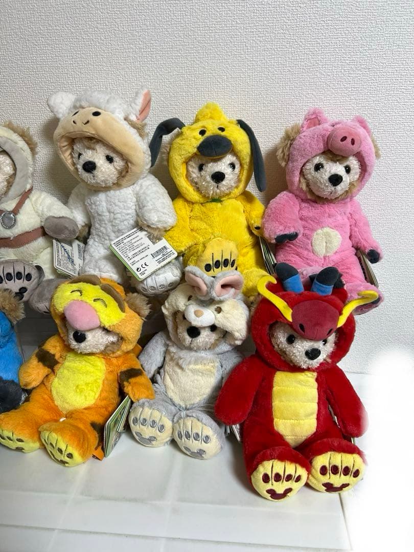 ダッフィーぬいぐるみ干支ダッフィー上海ディズニー限定(タグ付き)