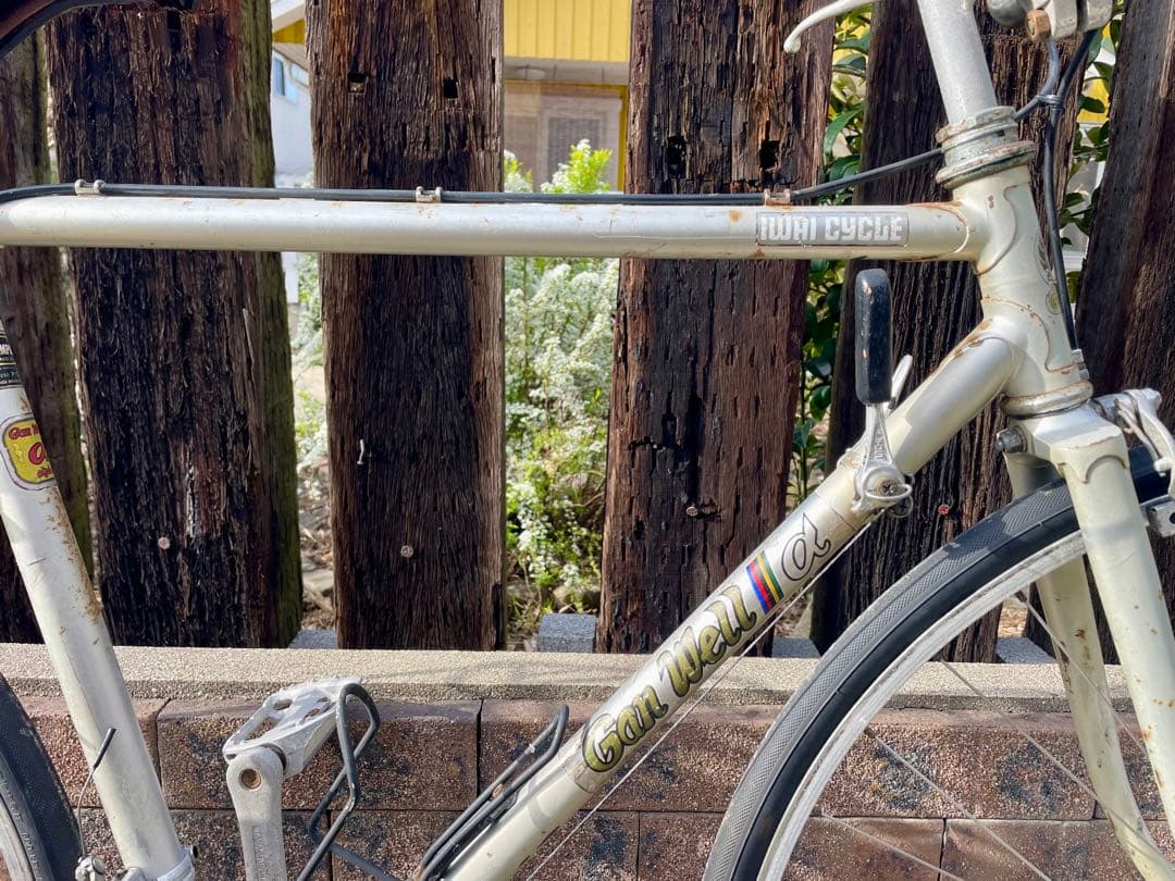 激レア ガンウェル 軽量丹下チャンピオン ビンテージクロモリとりあえず乗れます