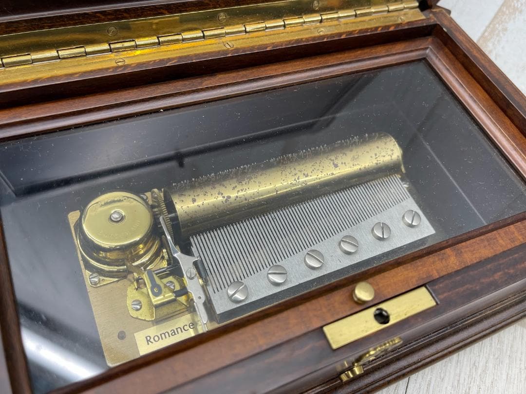 REUGE MUSIC オルゴール Romance 動作確認済 イタリア製