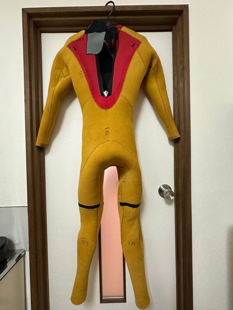 ウェットスーツ　フルスーツ グレー・ネイビー 背面ファスナー