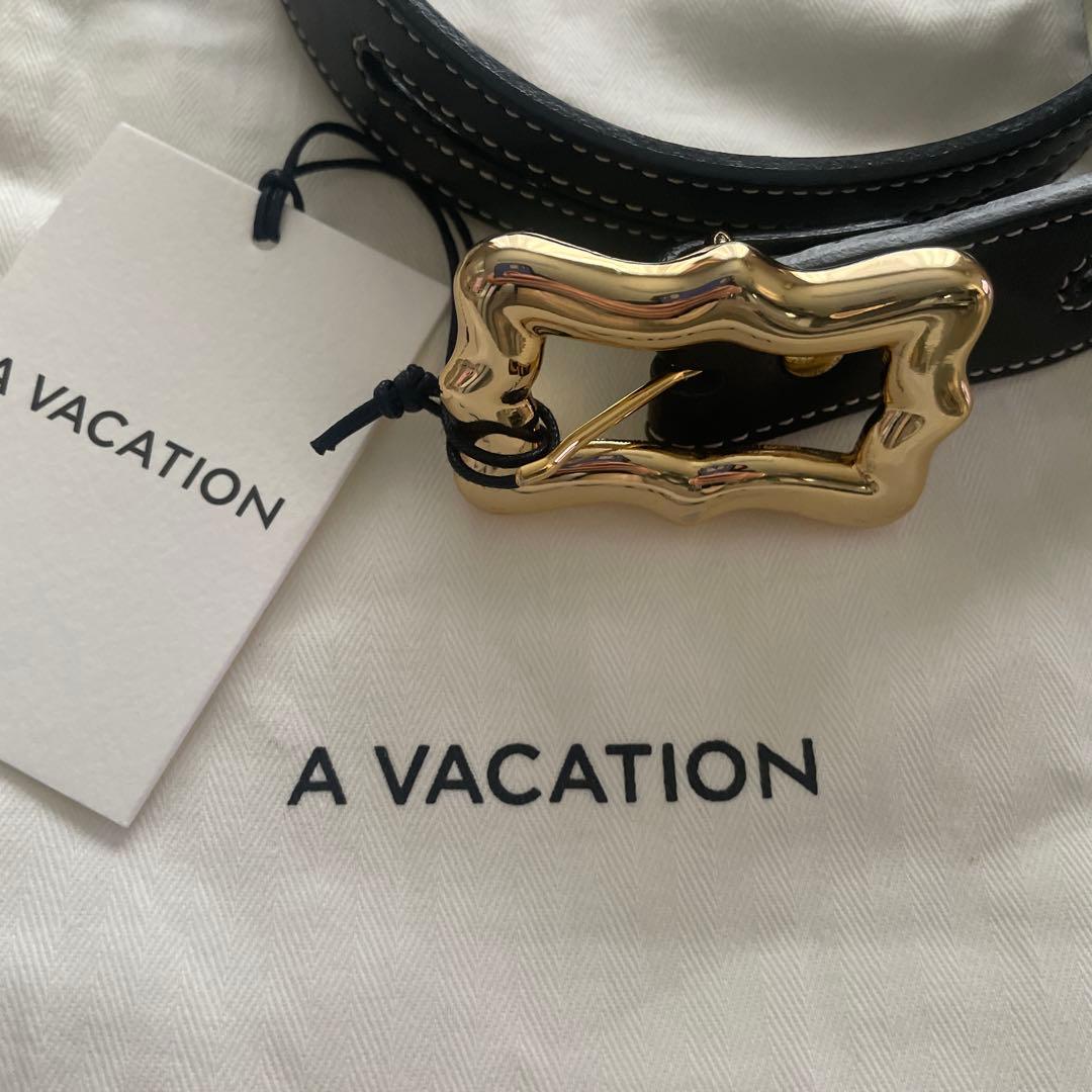 A VACATION ゴールドバックルベルト