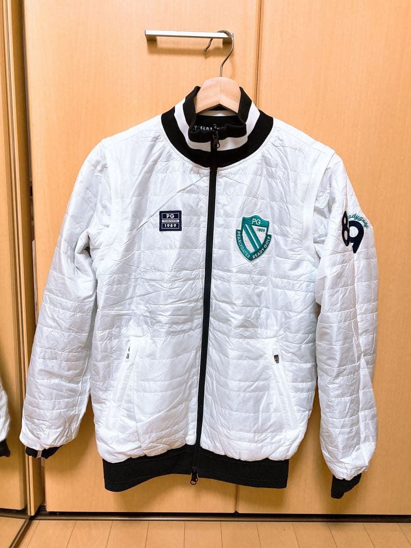 新品♡ パーリーゲイツ リバーシブル ベスト 4way 中綿 ダウン 総柄